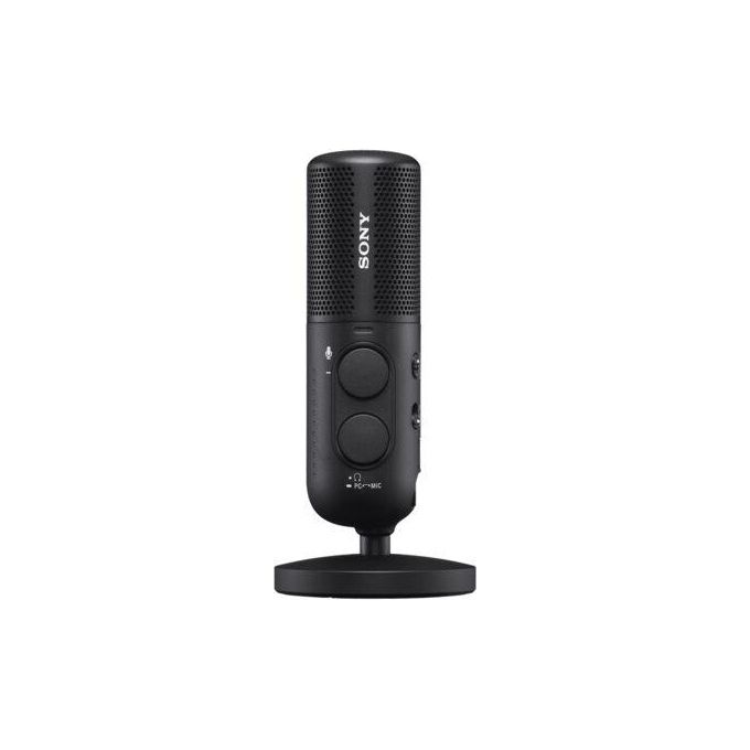 Sony ECM-S1 Microfono Wireless per Streaming con Attacco Multi Interface Shoe Connessione Bluetooth 5.3 Portata fino a 150 m USB-C e Jack 3.5 mm colore Nero