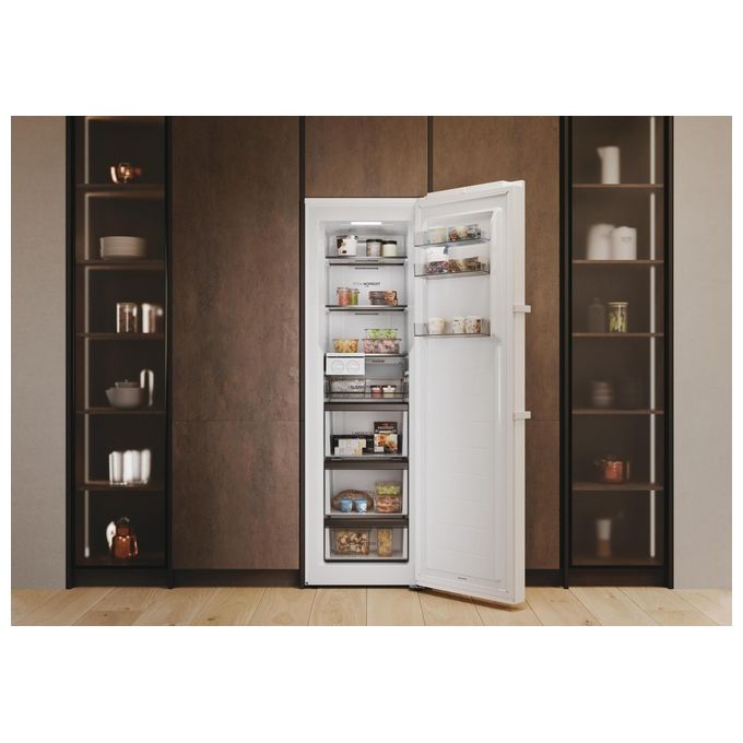 Haier H4F306WDH1 UP 60 Series 7 Congelatore Verticale 301 L 190 cm Classe D 37 dB Total No Frost Wi-Fi Instaswitch colore Bianco
