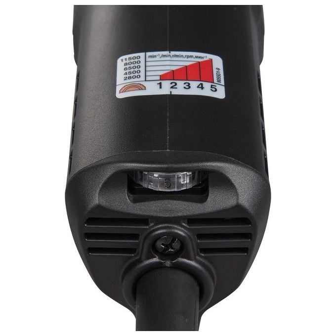 Makita GA5093X01 Smerigliatrice angolare 125 mm 1900 W Velocita' Regolabile 2800-11500 rpm Sistema SJS II Soft Start colore Nero