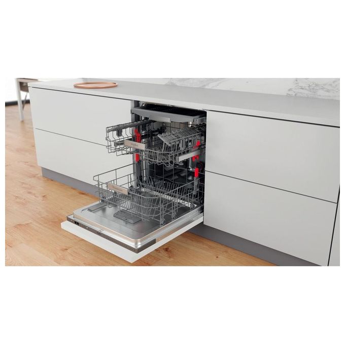 Whirlpool WIS 7030 PEF Lavastoviglie da Incasso 14 coperti Classe D 43 dB 11 Programmi (82x60x55 cm) colore Acciaio Inox