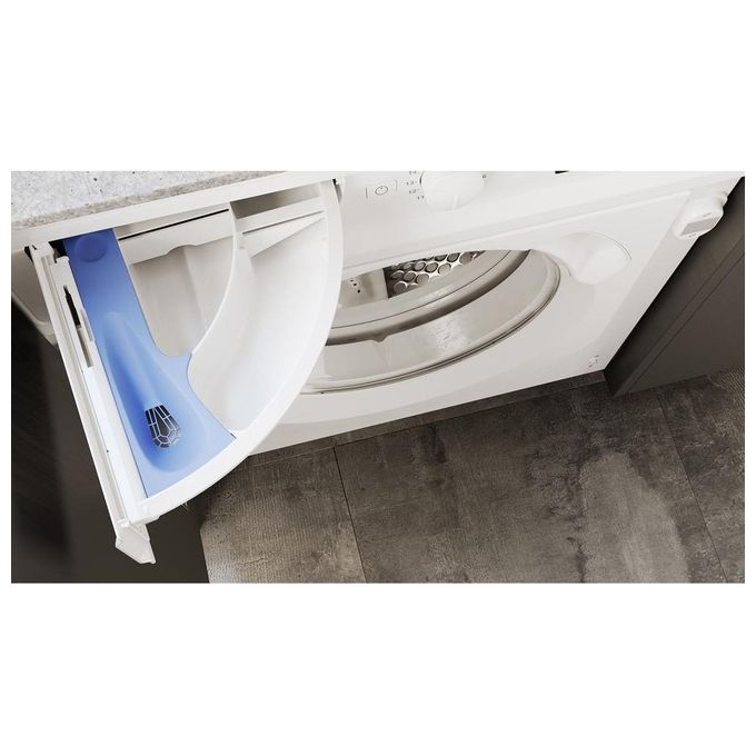 Hotpoint BI WDHG 861485 EU Lavasciuga da Incasso Frontale 8-6 Kg 1351 rpm Classe D Pompa di Calore Inverter (82x60x55 cm) colore Bianco