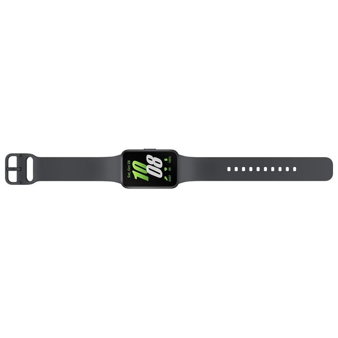 Samsung SM-R390NZAAEUB Galaxy Fit3 Smartband AMOLED 1.6'' Bluetooth 5.3 Cardiofrequenzimetro Monitoraggio Salute colore Grigio