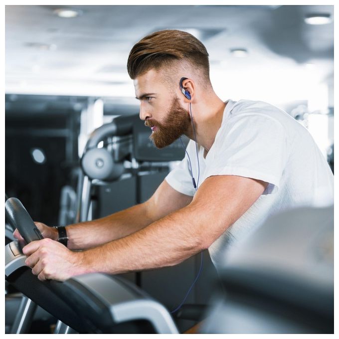 Panasonic Auricolare Fitness con Microfono Wireless Nero