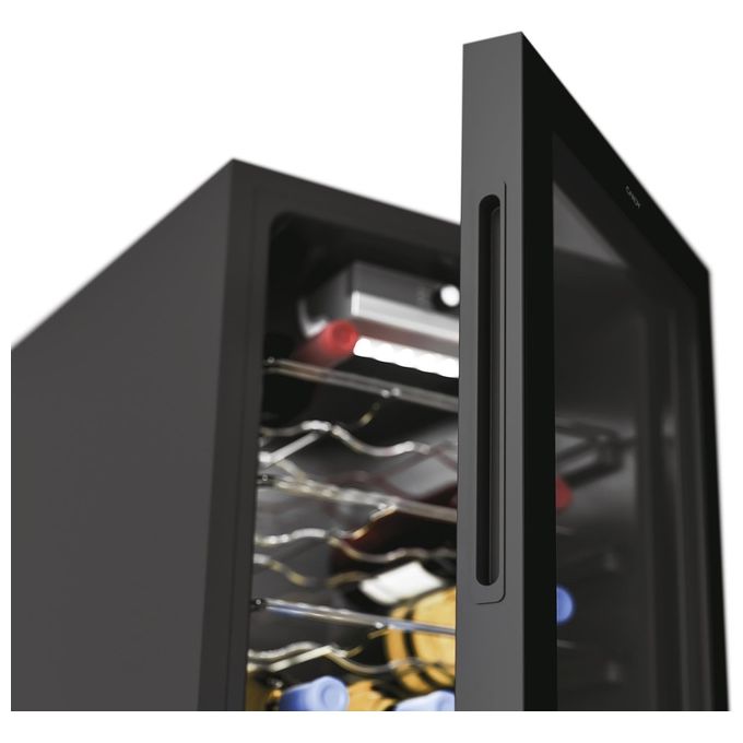 Candy CWC 021 M-NF DiVino Cantinetta Vino 21 Bottiglie 73 L Classe G 39 dB Libera Installazione colore Nero