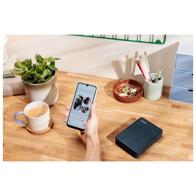 Canon QX20 BK SELPHY Stampante Fotografica Portatile Sublimazione Wi-Fi Bluetooth USB-C 287x287 DPI colore Nero