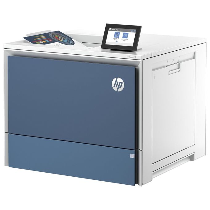 HP 58M42A#B19 Stampante HP Color LaserJet Enterprise 6701dn Laser A Colori 61 ppm Fronte-Retro Automatico Display Touch 10,9 cm Rosso Bianco