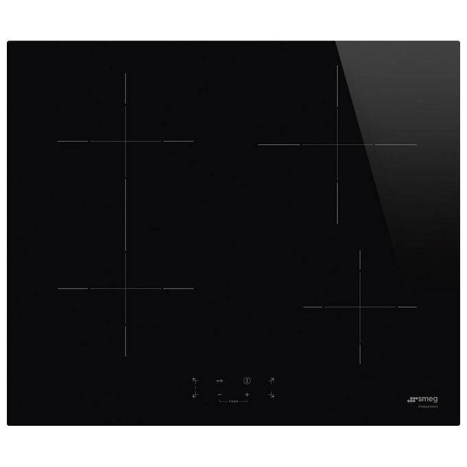 Smeg SI1B2642D Piano cottura a induzione 60 cm 4 zone booster touch comandi frontali colore Nero