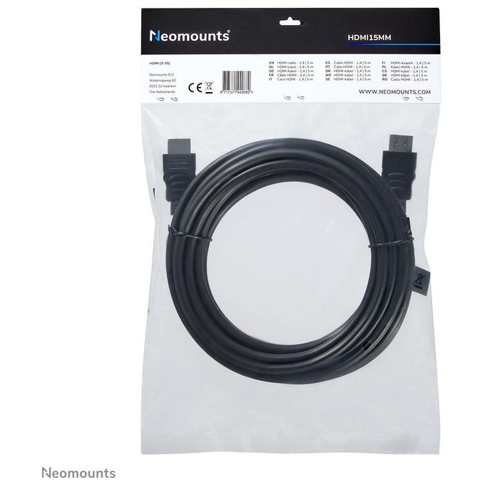 Newstar Cavo Prolunga Hdmi 1.3 hs 19pin M-M 5mt