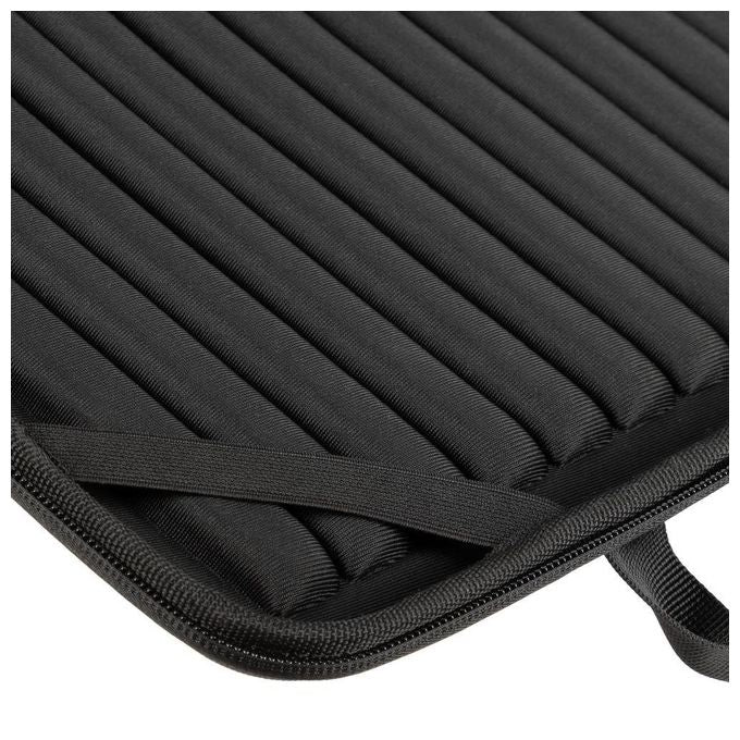 Rivacase 5130 Custodia Rigida Antishock per MacBook Air 15 e Laptop 14'' Idrorepellente Tracolla Rimovibile colore Nero