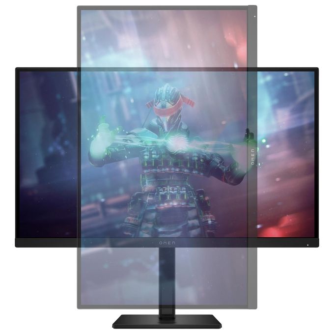 HP 780G8AA#ABB OMEN by HP Monitor da gaming 27'' UHD 144 Hz IPS 1 ms HDMI 2.1 USB-C altoparlanti integrati colore Nero