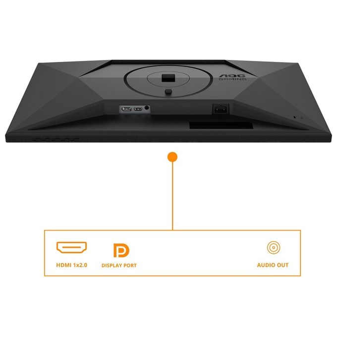 AOC Q27G4XF G4 Monitor PC 27'' QHD 2560x1440 Fast IPS 180Hz HDR10 Adaptive Sync colore Nero