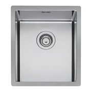 Apell SZ38FSFR Lavello da Incasso 1 Vasca Sottopiano Filotop Sopratop 38x44 cm Acciaio Inox Spazzolato colore Acciaio