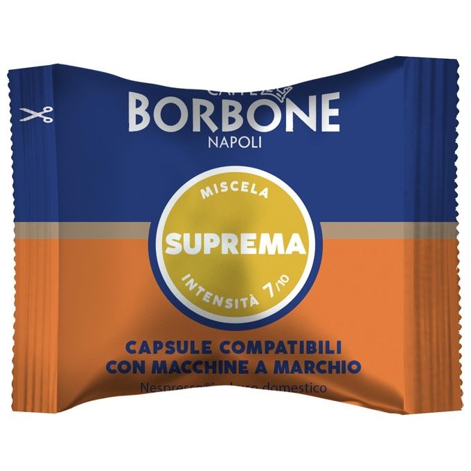 Borbone Respresso Miscela Suprema 50 Pezzi Compatibile Nespresso