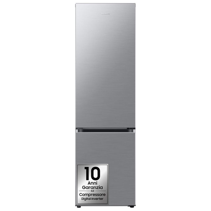 Samsung RB38C7AGWS9-EF Frigorifero Combinato 387 L 203 cm Classe A 29 dB No Frost Twin Cooling Wi-Fi colore Silver