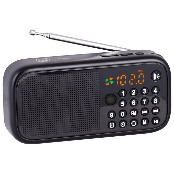 Trevi DR 7F40 BT Radio Digirale Portatile Nero