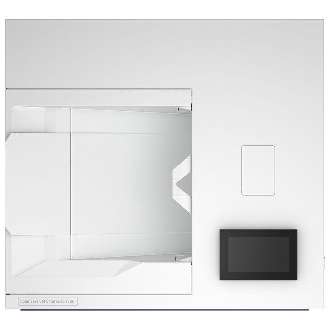 HP 58M42A#B19 Stampante HP Color LaserJet Enterprise 6701dn Laser A Colori 61 ppm Fronte-Retro Automatico Display Touch 10,9 cm Rosso Bianco