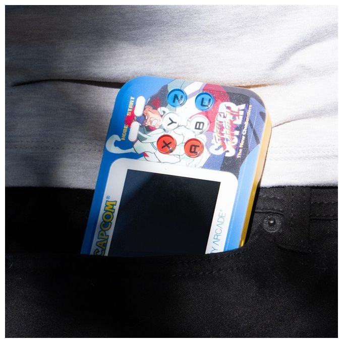 MY ARCADE DGUNL-4187 Pocket Player PRO Super Street Fighter II colore Nero