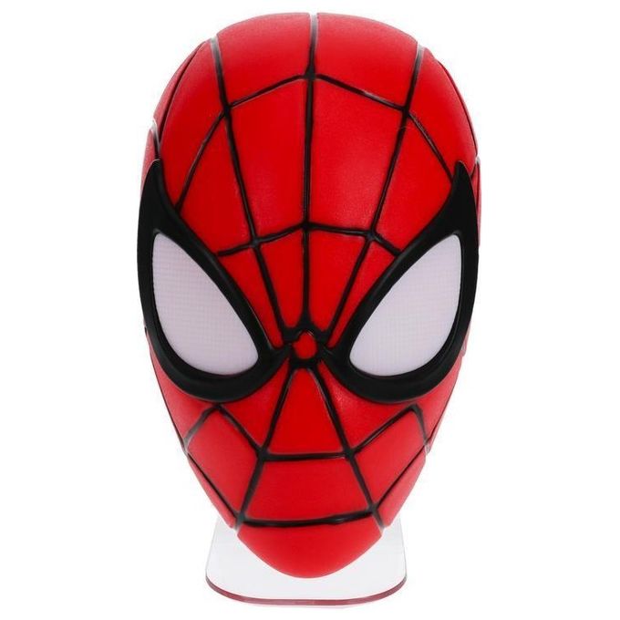 Paladone PP11357SPM Spider-Man Mask Light Lampada Decorativa Marvel Licenza Ufficiale colore Rosso