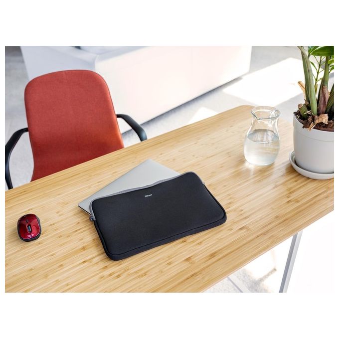 Trust Primo Sleeve Borsa per Notebook 11.6'' Custodia a Tasca Nero