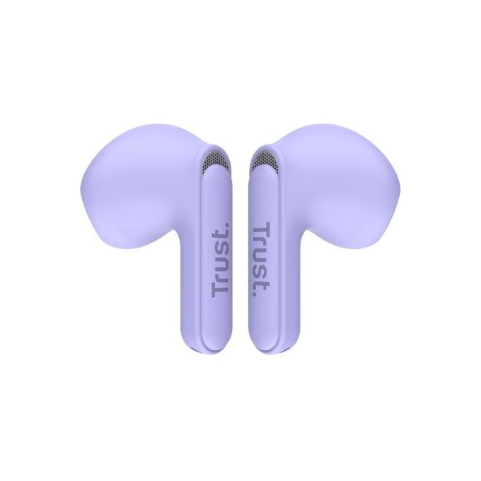 Trust Yavi Auricolare True Wireless Stereo (TWS) In-ear Musica e Chiamate USB tipo-C Bluetooth Viola