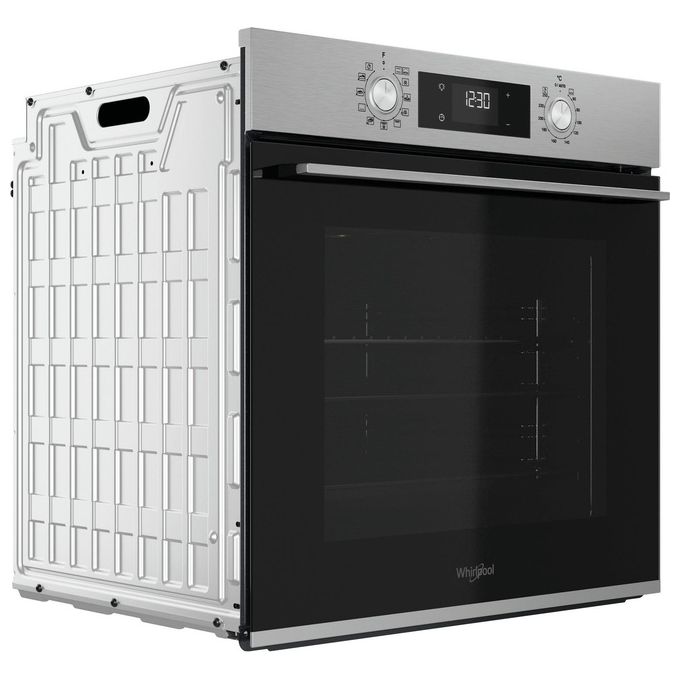 Whirlpool OMK58HU0X Elements Forno da incasso Elettrico Ventilato Multifunzione 71 L Classe A+ Grill Autopulizia Idrolitica (60x60x55 cm) colore Inox