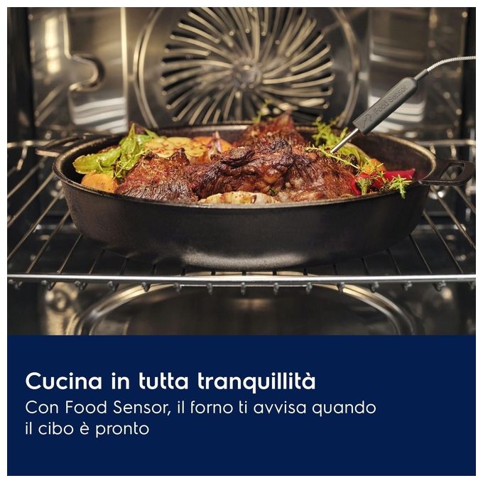Electrolux KOCBH39X Serie 700 Forno da incasso Multifunzione Elettrico 72 L Classe A+ SteamCrisp Vapore AquaClean 154 programmi (60x60x59 cm) colore Inox