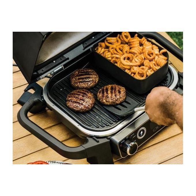 Ninja Cestello per Frittura ad Aria Combinato per Barbecue Elettrico Ninja Woodfire