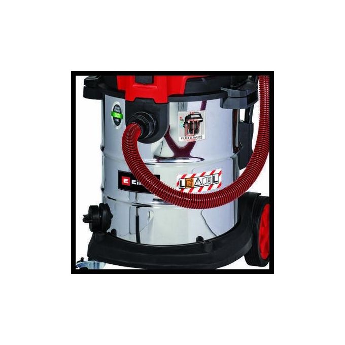 Einhell 2342475 TE-VC 2350 SACL Aspirasolidi e Liquidi 1600 W 50 L Classe L Filtro HEPA 230 mbar colore Rosso