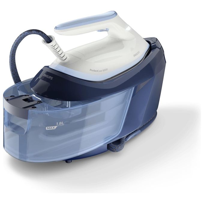 Philips PSG6026-20 PerfectCare Serie 6000 Ferro da Stiro con Caldaia 2400 W 6,5 bar 130 g-min 1,8 L colore Bianco