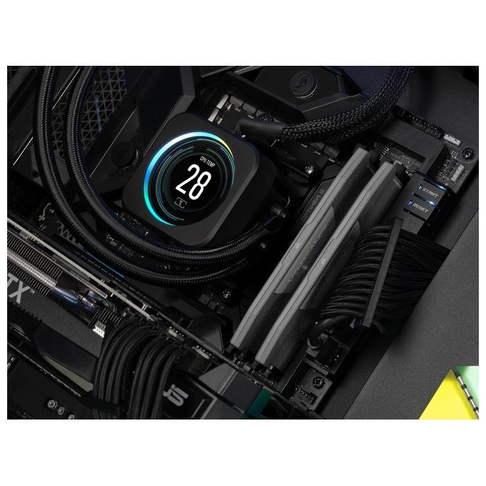 Corsair CMK32GX5M2B6000Z30 Vengeance Memoria RAM DDR5 32 GB 2x16 GB 6000 MHz CL30 Intel XMP AMD EXPO colore Nero
