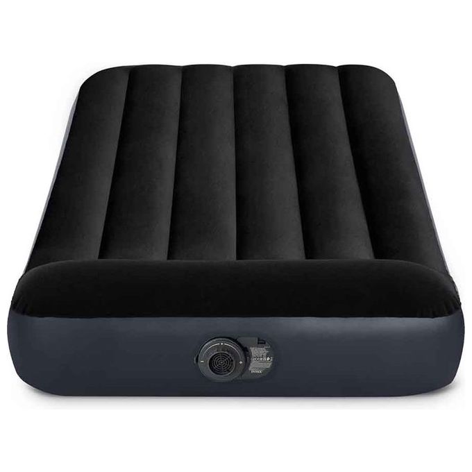Intex Materasso Dura-Beam Pillow Rest Singolo Con Tecnologia Fiber Tech  Pompa