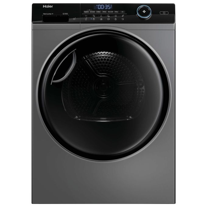 Haier HD80A3959RS I-Pro Serie 5 Asciugatrice Pompa di Calore 8 Kg Classe A+++ Inverter Wi-Fi (85x60x67,5 cm) colore Antracite