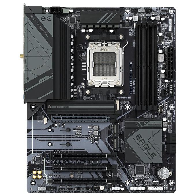 Gigabyte B650 EAGLE AX Scheda Madre AMD B650 Socket AM5 ATX DDR5 Wi-Fi 6E PCIe 5.0 colore Nero