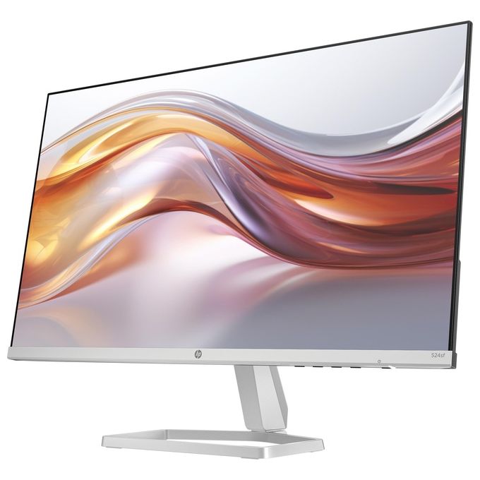 HP 94C17AA#ABB Serie 5 Monitor PC 23.8'' Full HD 1920x1080 IPS 100Hz 300 nit Flicker Free Low Blue Light colore Bianco