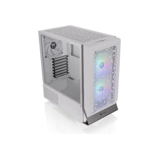 Thermaltake CA-1Y2-00M6WN-00 Ceres 300 TG Mid Tower Chassis ATX con 3 Ventole Preinstallate 2x140mm ARGB 1x140mm Supporto Radiatore 360mm colore Bianco