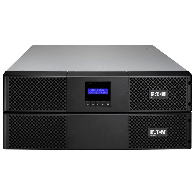 Eaton 9E3000IR Gruppo di continuita' (UPS) Doppia conversione online 3 kVA 2700 W 7 prese AC Montaggio a rack 2U colore Nero