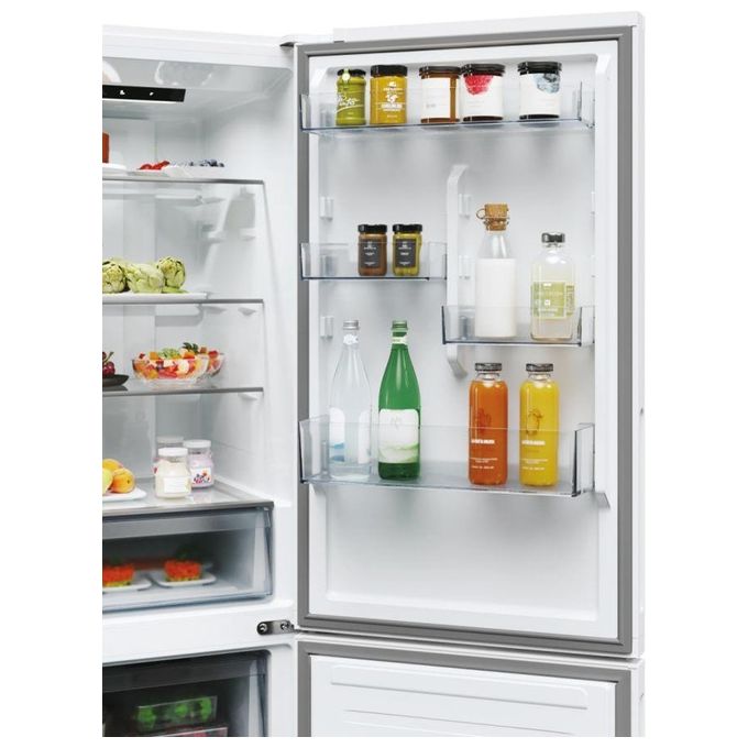 Candy CNCQ2T618EW Fresco 300 Frigorifero Combinato 355 L 185 cm Classe E 38 dB Total No Frost colore Bianco