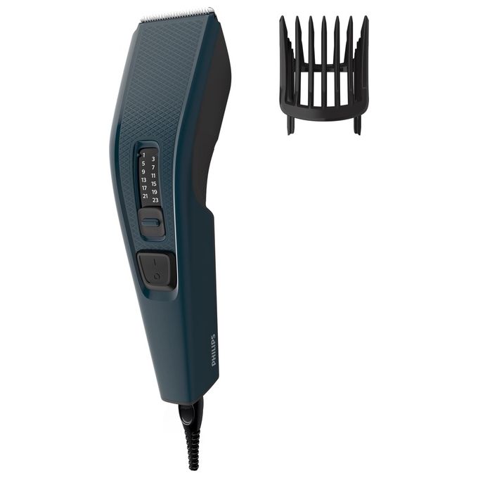 Philips HC3505-15 Hairclipper Series 3000 Regolacapelli con Lame in Acciaio Blu