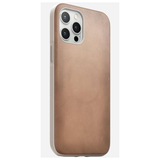 Nomad Modern Case Magsafe Natural Leather per iPhone 12 Pro Max