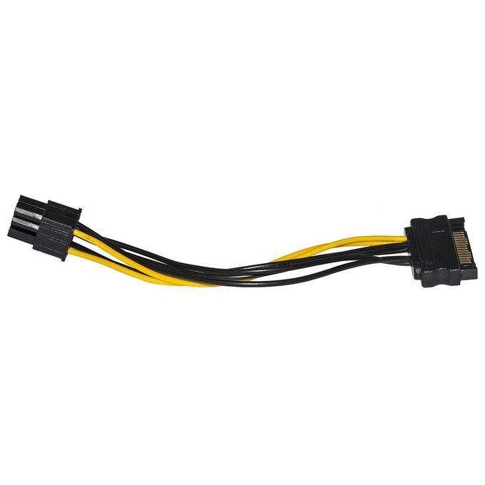 Link cavo sata 15 poli maschio - 6 poli pci express cm 15