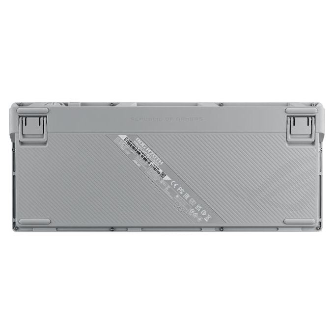 ASUS 90MP031A-BKIA10 ROG Azoth Tastiera da Gaming Wireless 75 Tasti Switch ROG NX Rossi Personalizzabili Layout Italia colore Bianco