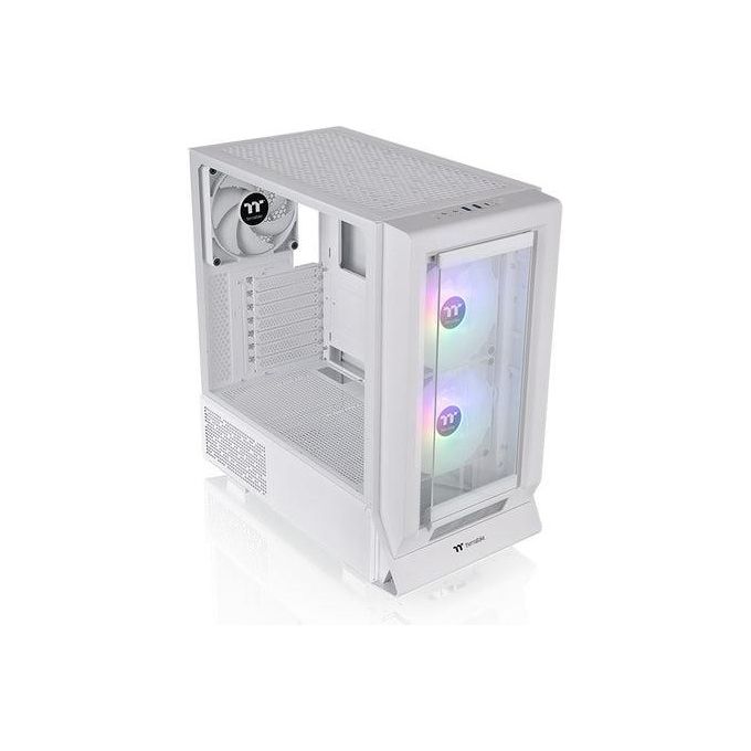 Thermaltake CA-1Z3-00M6WN-00 Ceres 350 MX Midi Tower ATX EATX micro ATX Mini-ITX vetro temperato USB 3.2 Gen 2 Type C colore Bianco