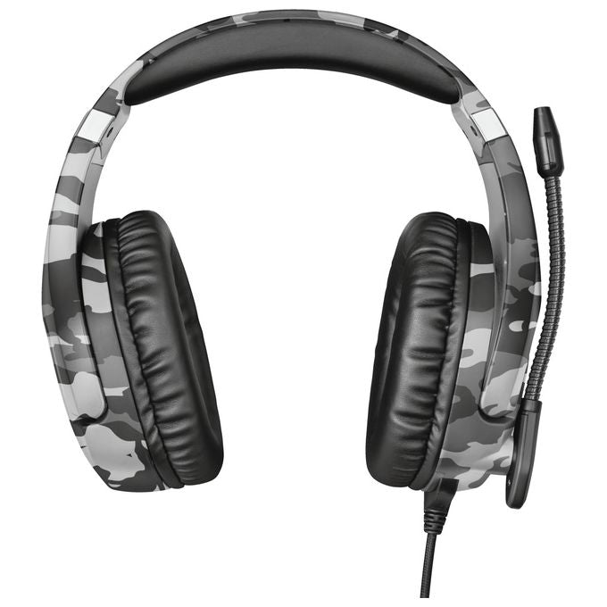 Trust Gaming GXT 488 Forze-B PS4 Cuffie con Microfono Ripiegabile Telecomando Integrato Grigio