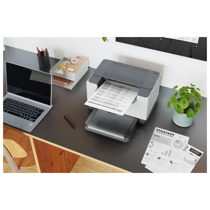 HP 8J9K9F#B19 LaserJet M207dw Stampante Laser Monocromatica A4 Fronte Retro Automatica 27 ppm Wi-Fi Ethernet USB colore Grigio