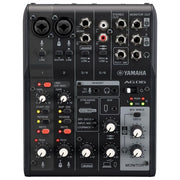 Yamaha AG06MK2 AG Series Mixer 6 Canali Interfaccia Audio USB Live Streaming DSP 24bit 192kHz colore Nero