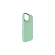 Tunit Clear Cover per iPhone 16 Plus Soft Touch in Silicone con MagSafe Menta