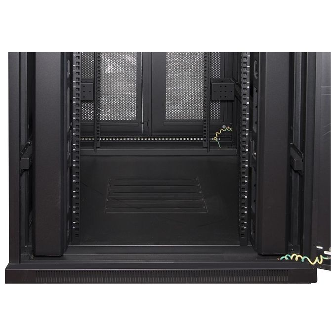 Link Armadio Rack 19'' 42U 2055x800x1000mm Porta Traforata Nero