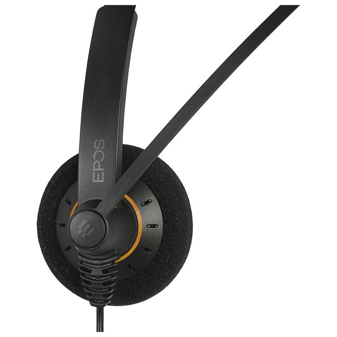 Epos 1000550 IMPACT SC 30 USB ML Auricolare Monoaurale Cablato Microfono con Cancellazione Rumore Certificato Microsoft Teams colore Nero