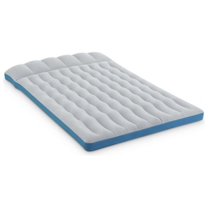 Intex 67999 Materasso Gonfiabile Camping Laminato Matrimoniale 193x127x24cm Comfort e Resistenza in Viaggio