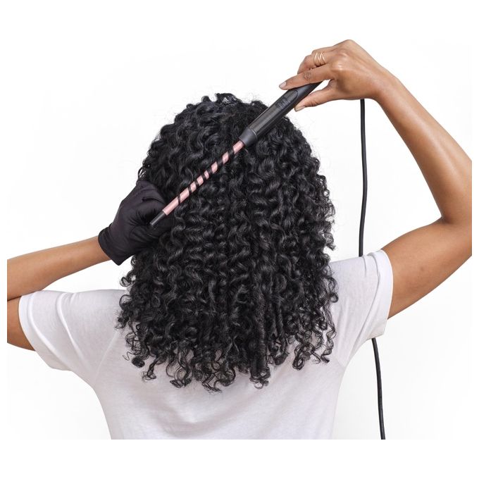 Babyliss C449e Rose Quartz Tight Curls Wand Modellatore per Capelli